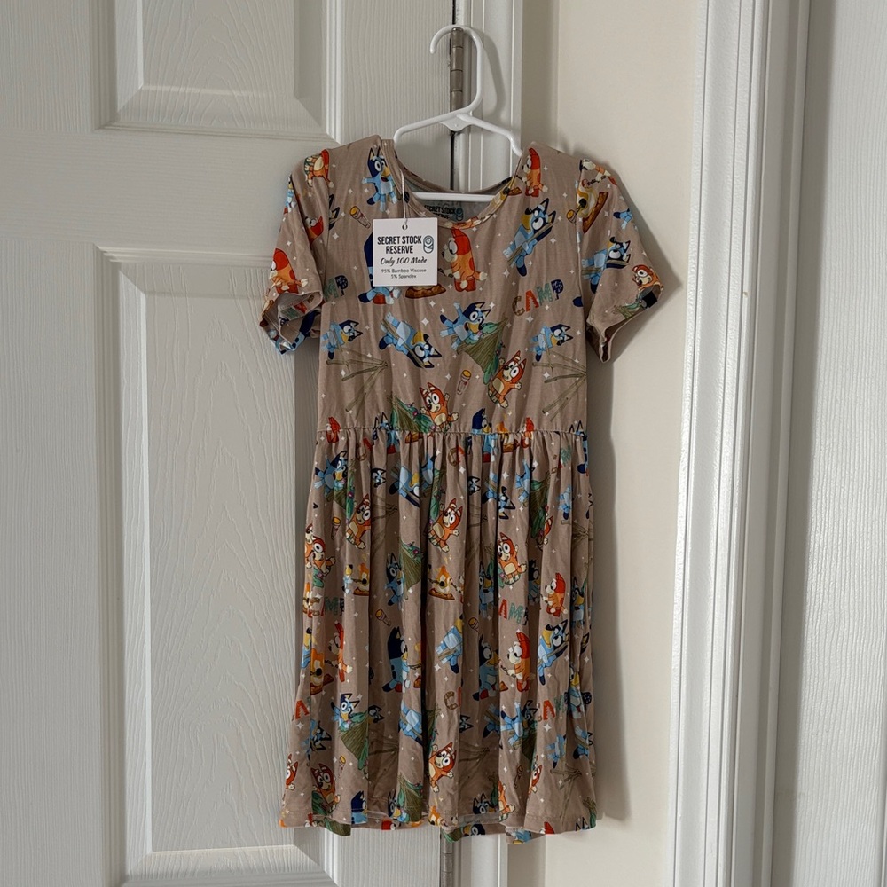 Secret Stock Reserve Camp Bluey Dress
